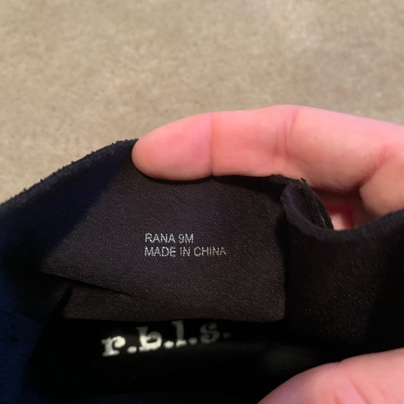 Black tie up combat boot - Picture 3 of 6